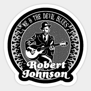 Robert Johnson - Me & The Devil Blues Sticker